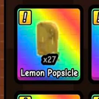 27x lemon popsicle on build a zoo