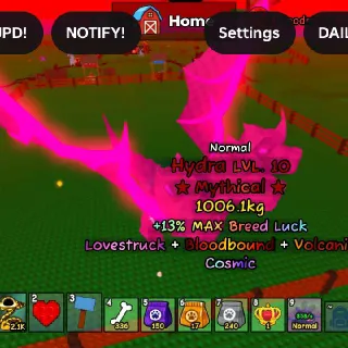 Hydra ⭐Mythical⭐ -  Catch And Tame