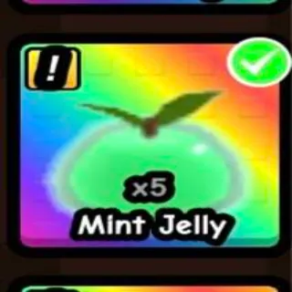 5x mint jelly on build a zoo