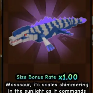 Limited Pet Mosasaur W/Jurassic Mutation - Build A Zoo