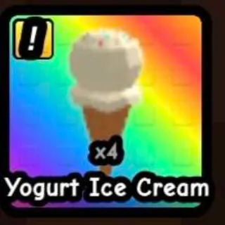 4x yogurt ice cream on
