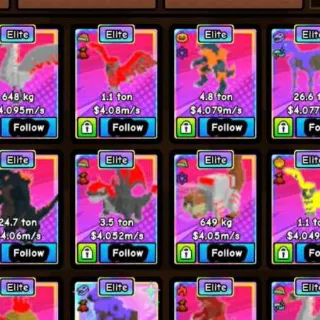 4m Elite Pet W/ Mutation - Build A Zoo