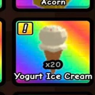 20x yogurt ice cream on build a zoo