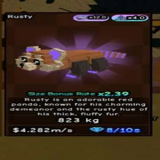 4.2m Elite Rusty - Build A Zoo