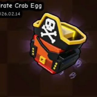 Bundle 5x New Pirate Crab Egg - Build A Zoo