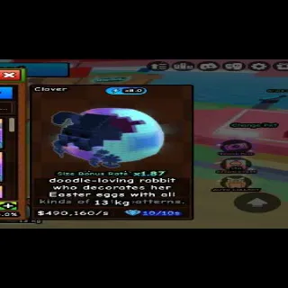 Electric Clover 490k/Sec - Build A Zoo