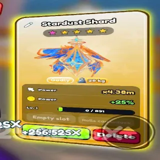 18x stardust shard on tapsim:REBORN