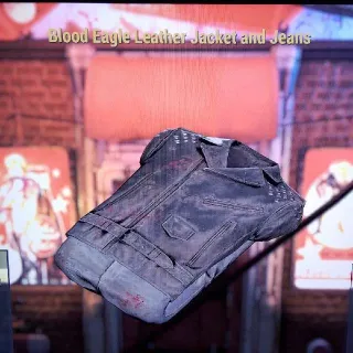 Blood Eagle Leather Coat