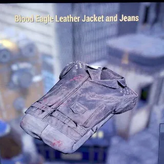 Blood Eagle Leather Coat