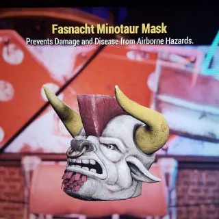 Fasnacht Minotaur Mask