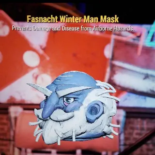 Fasnacht Winter Man Mask