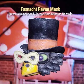 Fasnacht Raven Mask