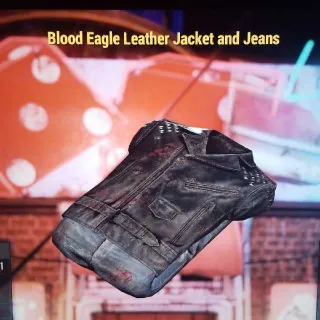Blood Eagle Leather Coat