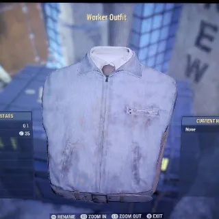 Worker Outfit and Hat