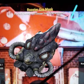 Rooster Gas Mask