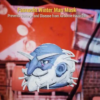 Fasnacht Winter Man Mask