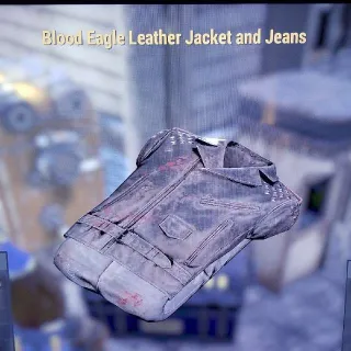 Blood Eagle Leather Coat