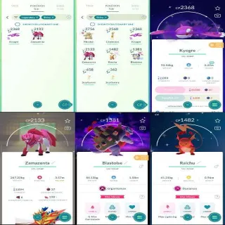 RARE SHINY GMAX ACC
