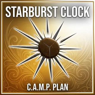STARBURST CLOCK [PLAN]