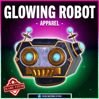 GLOWING ROBOT FASNACHT MASK