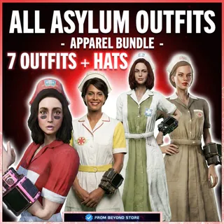 ALL ASYLUM OUTFITS + HATS