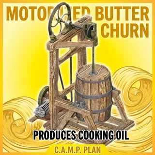 MOTORIZED BUTTER CHURN [PLAN]