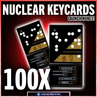 NUCLEAR KEYCARDS 100X