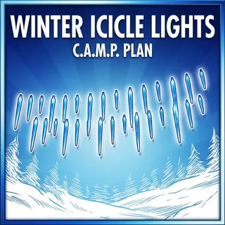 WINTER ICICLE LIGHTS [PLAN]