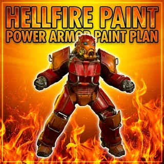 HELLFIRE POWER ARMOR PAINT [PLAN]