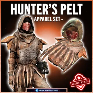HUNTER'S PELT OUTFIT SET