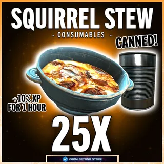 CANNED TASTY SQUIRREL STEW 25X