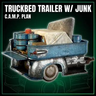 TRUCKBED TRAILER WITH JUNK [PLAN]