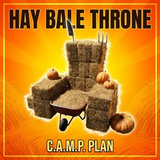HAY BALE THRONE [PLAN]