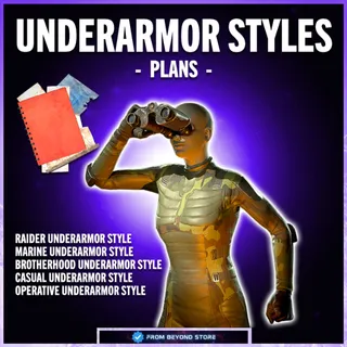 ALL UNDERAMOR STYLE PLANS