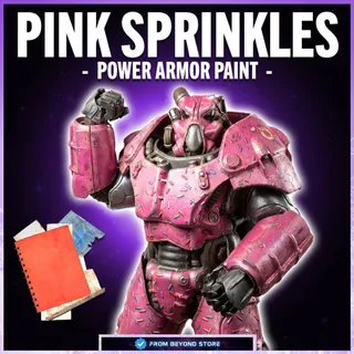 PINK SPRINKLES POWER ARMOR PAINTS [PLAN]