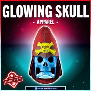 GLOWING SKULL FASNACHT MASK