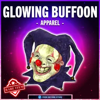 GLOWING BUFFOON FASNACHT MASK