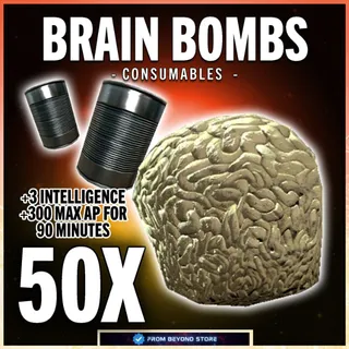 CANNED BRAIN BOMBS 50X