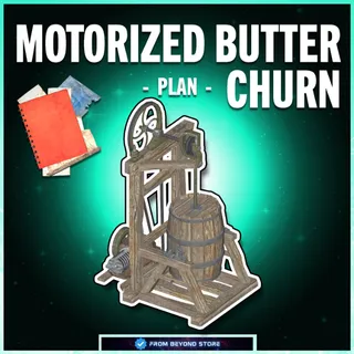 MOTORIZED BUTTER CHURN [PLAN]