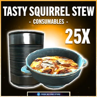 CANNED TASTY SQUIRREL STEW 