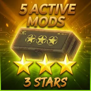 ACTIVE MODS (5X)