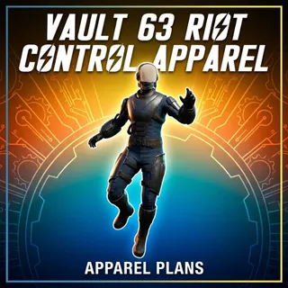 VAULT 63 RIOT CONTROL APPARELS [PLAN]