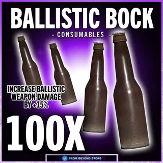 BALLISTIC BOCK 100X
