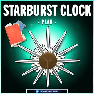 STARBURST CLOCK [PLAN]