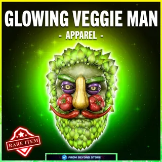 GLOWING VEGGIE MAN FASNACHT MASK