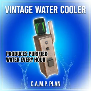 VINTAGE WATER COOLER [PLAN]