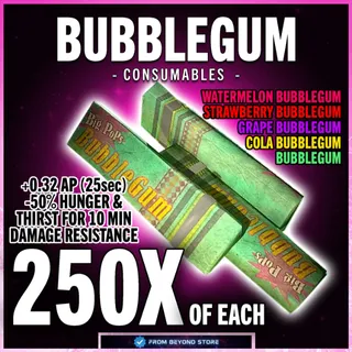 BUBBLEGUM BUNDLE 250X