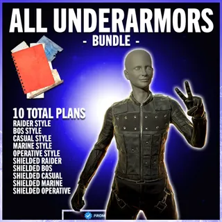 UNDERARMOR FULL SET BUNDLE [PLANS]