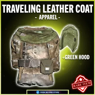 TRAVELING LEATHER COAT