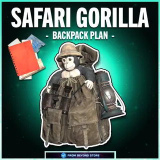 SAFARI GORILLA BACKPACK [PLAN]